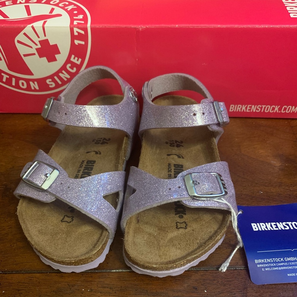 Birkenstock Girls’ Río Birko-Flor Sandals